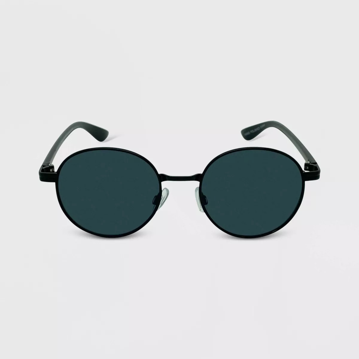 Metal Plastic Combo Round Sunglasses - Wild Fable™ Black | Target