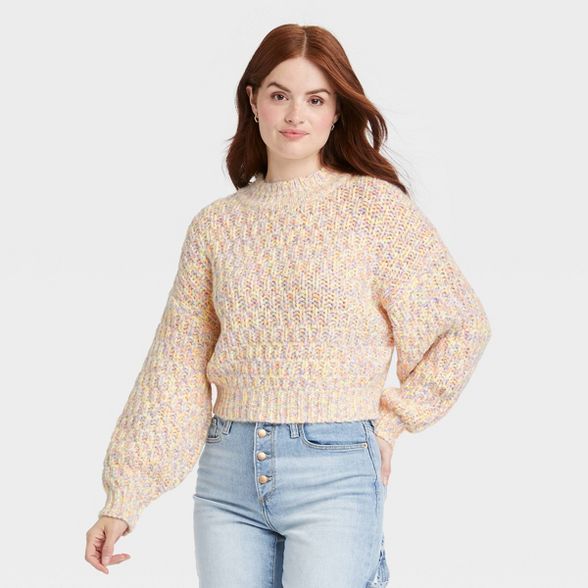 Women's Mock Turtleneck Pullover Sweater - Universal Thread™ | Target