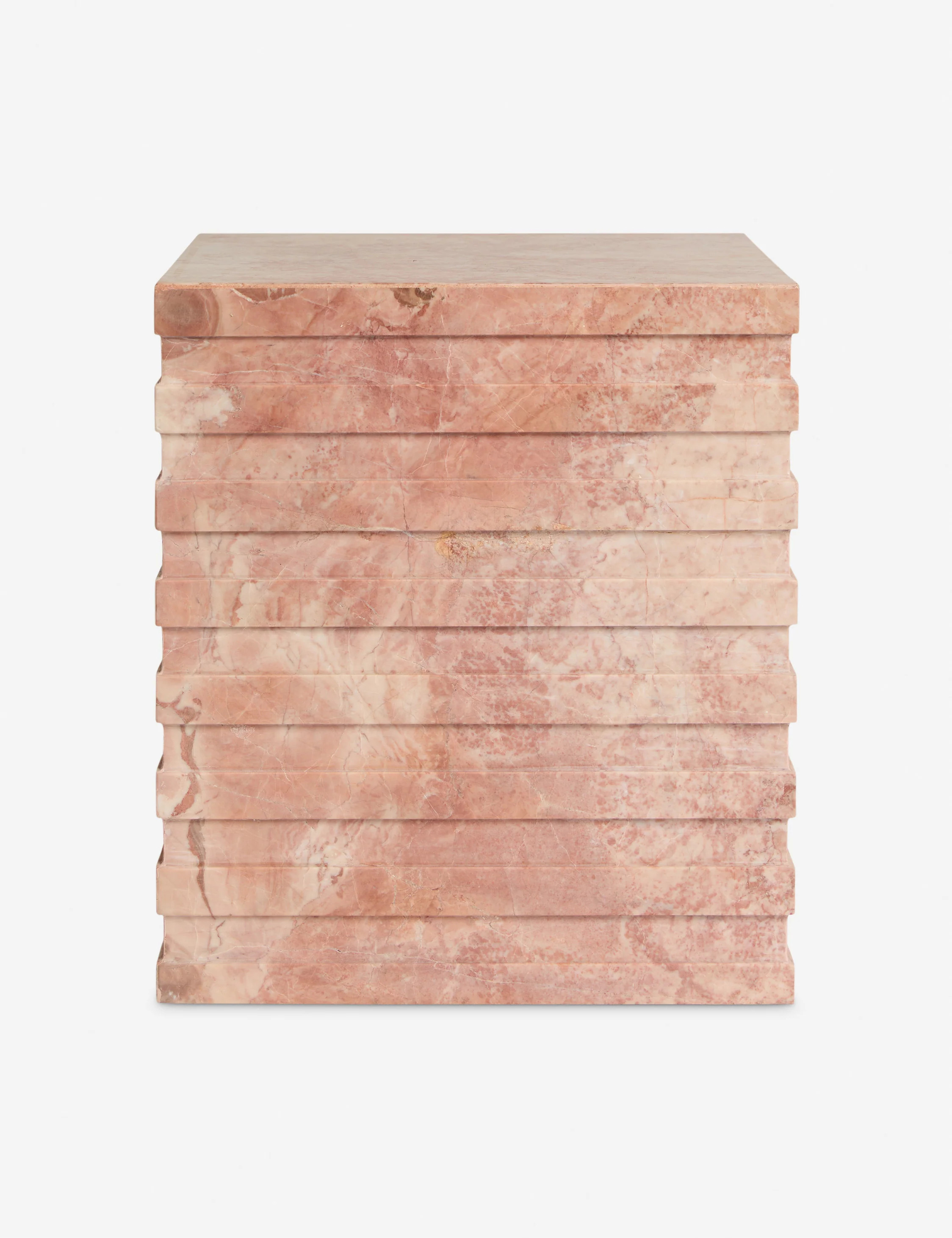 Mardi Marble Side Table | Lulu and Georgia 