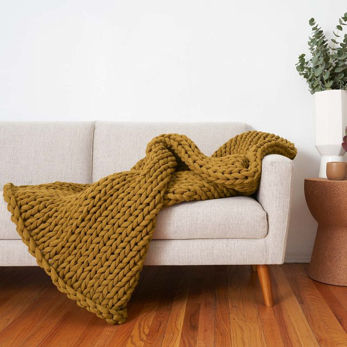Bearaby TENCEL™ Napper Weighted Blanket | West Elm (US)
