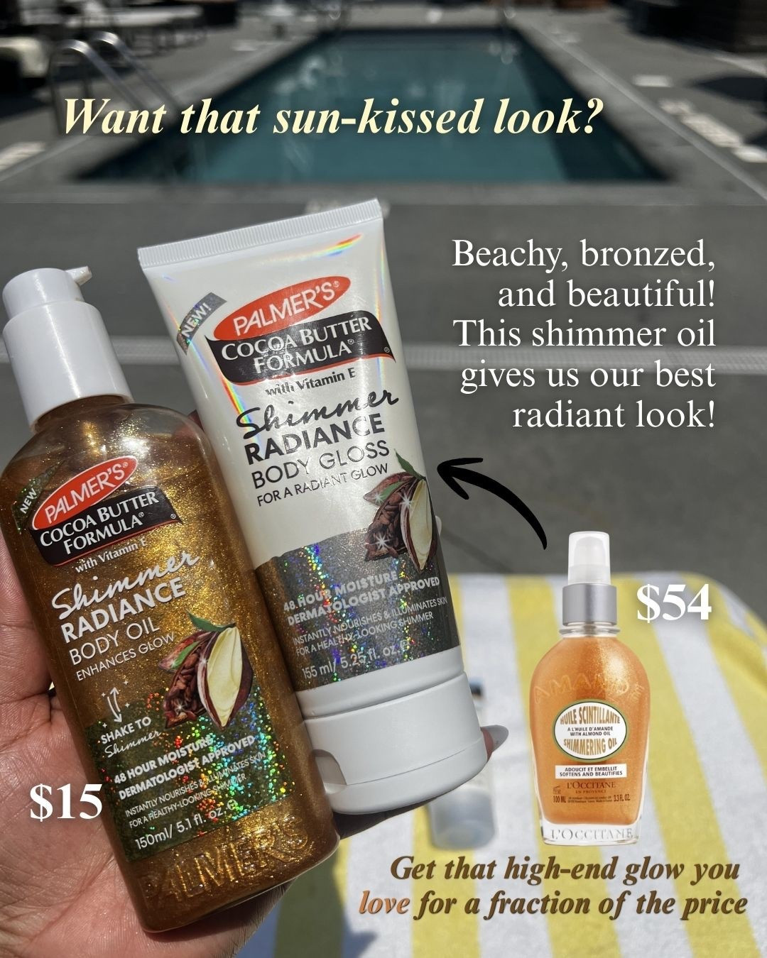 Sun kissed 🏝️☀️👙 look for less! 