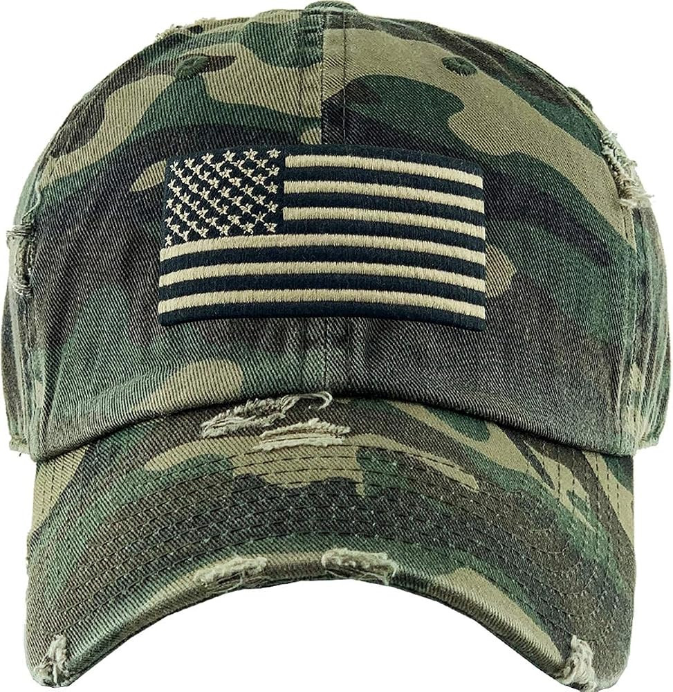 Funky Junque Womens Baseball Cap Distressed Vintage Unconstructed Embroidered Patch Hat | Amazon (US)