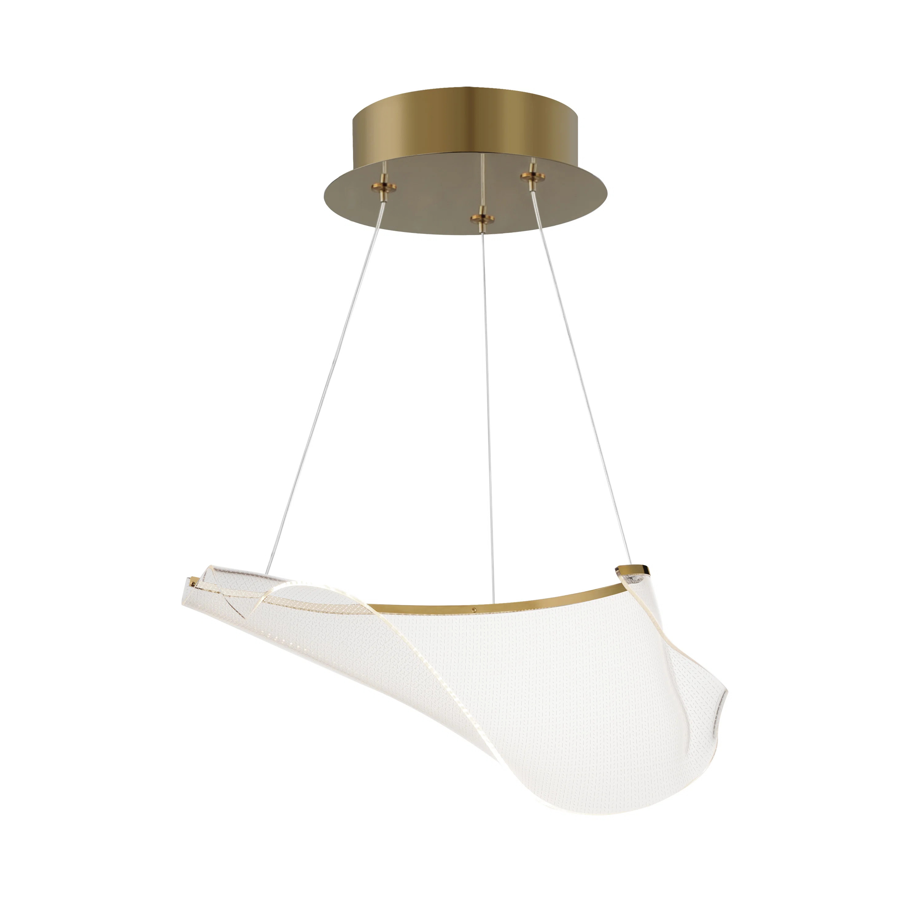 ET2 Rinkle 1 - Light LED Shaded Pendant | Wayfair | Wayfair North America