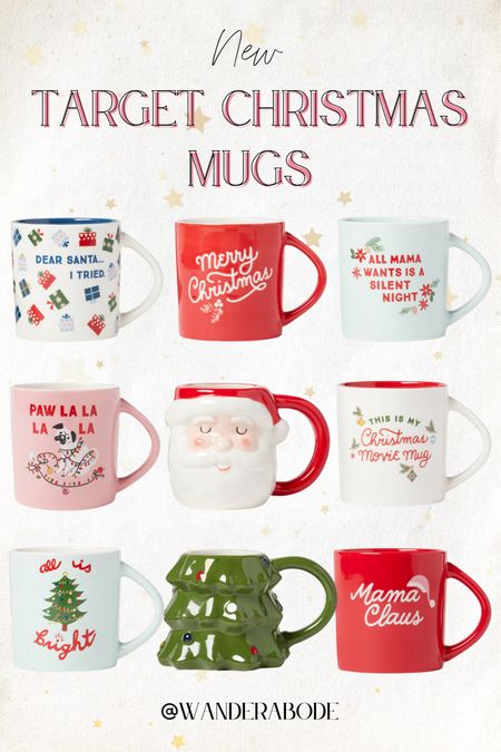 New Target Christmas mugs

#LTKhome #LTKHoliday