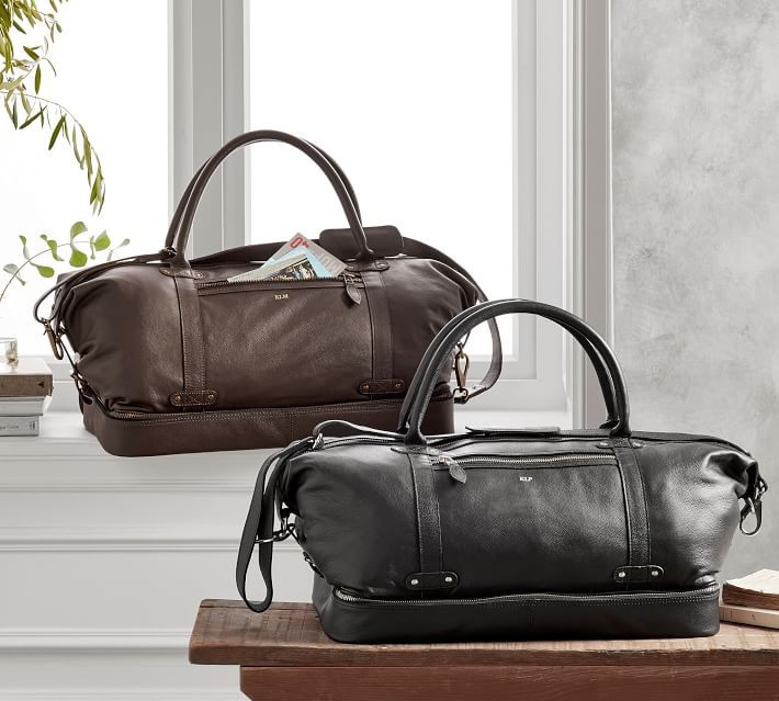 Grant Leather Weekender | Pottery Barn (US)
