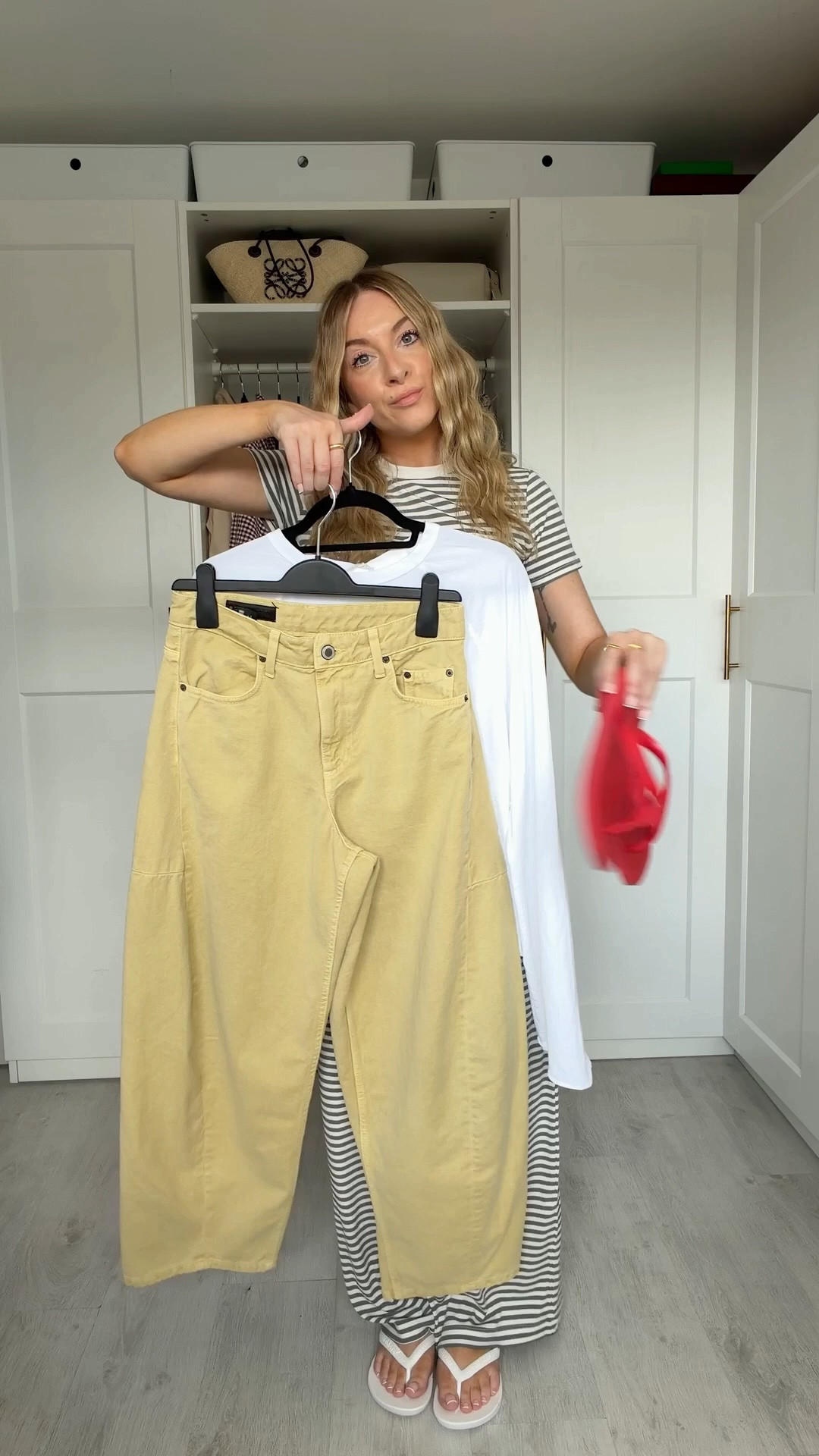 Coloured jeans & a white t-shirt might be a new favourite! 
I wear small in the top & an 8 in the jeans

#LTKsummer #LTKjeans #LTKstyletip