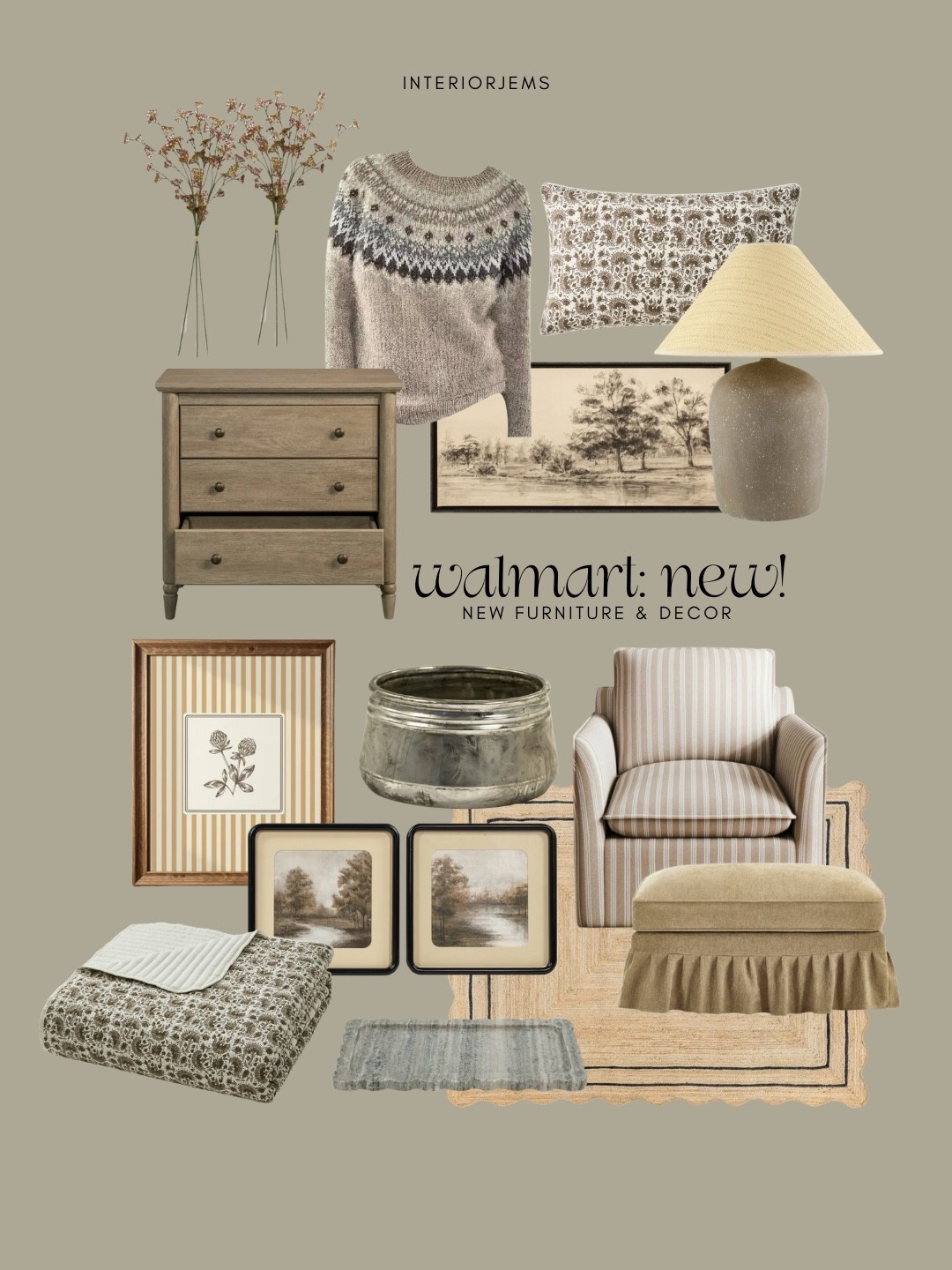 New furniture and decor from Walmart also throwing in a few staples that have been around new framed art, decorative bull, modern table, lamp, framed and ready, art, natural, nightstand, fair aisle sweater, ottoman, bedding, floral, bedding, floral pillow, scalloped rug, jute rug

#LTKHome #LTKmomlife #LTKSaleAlert