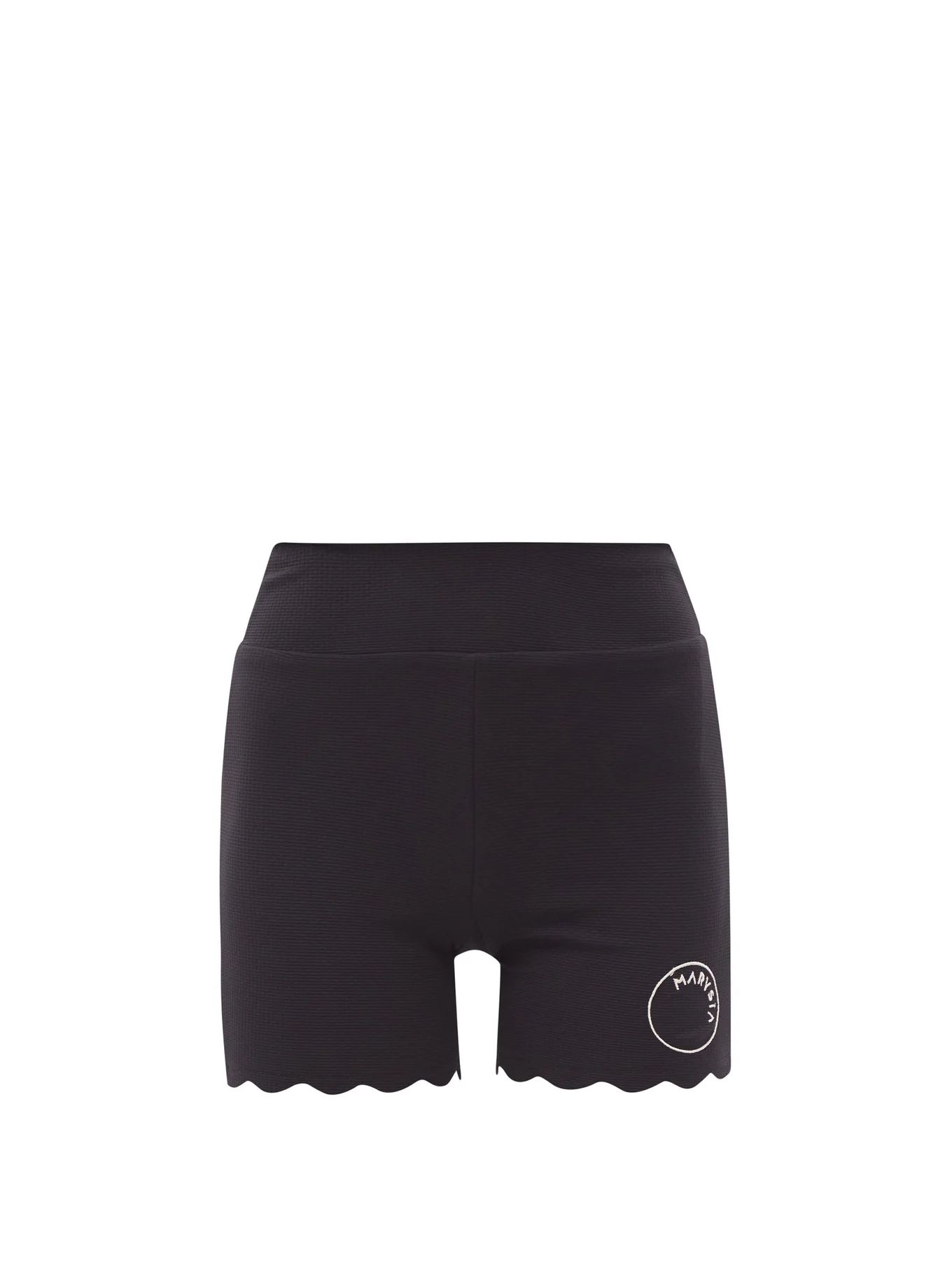 Bille Jean scalloped recycled-fibre shorts | Matches (UK)