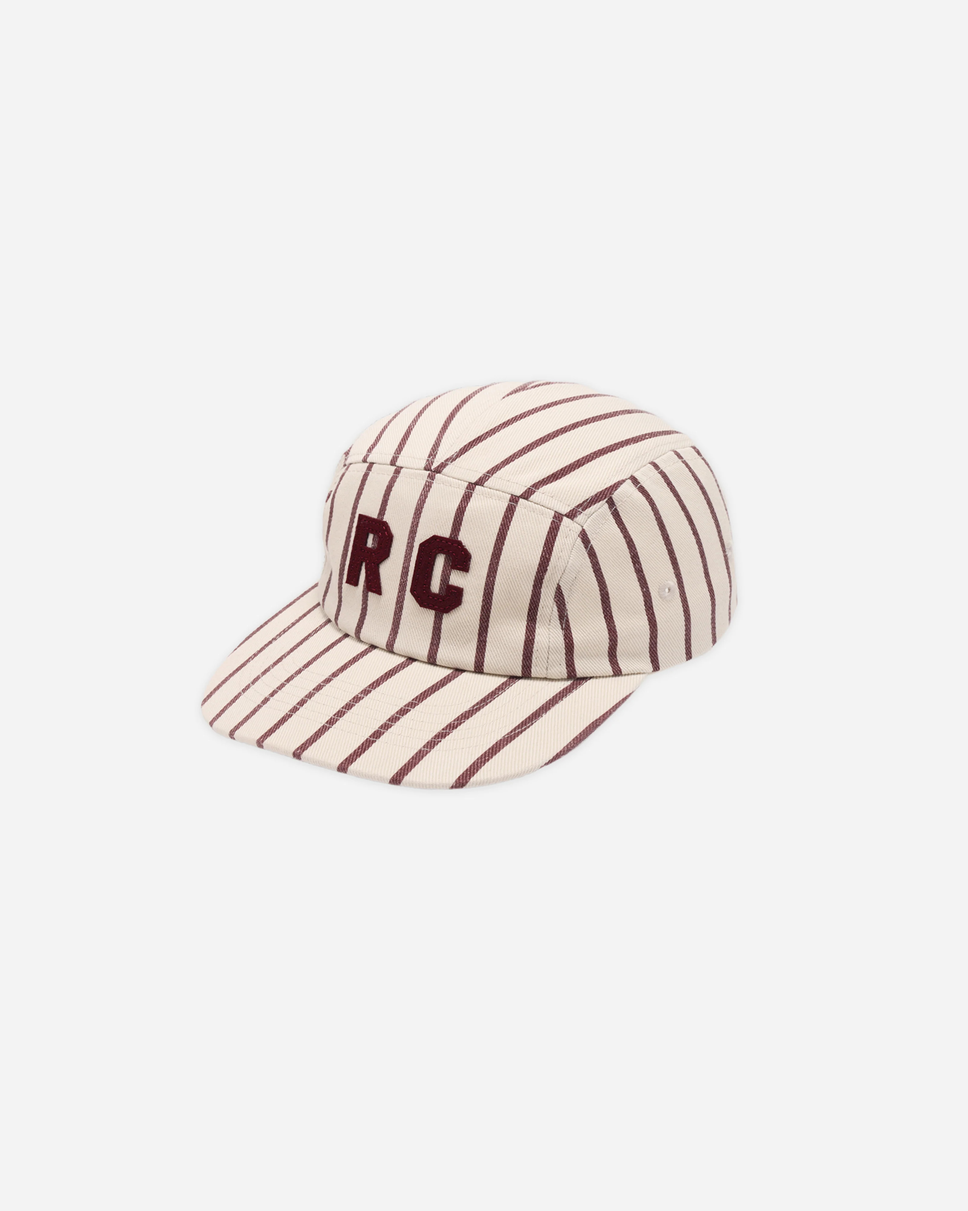 Skater Hat || Burgundy Pinstripe | Rylee + Cru