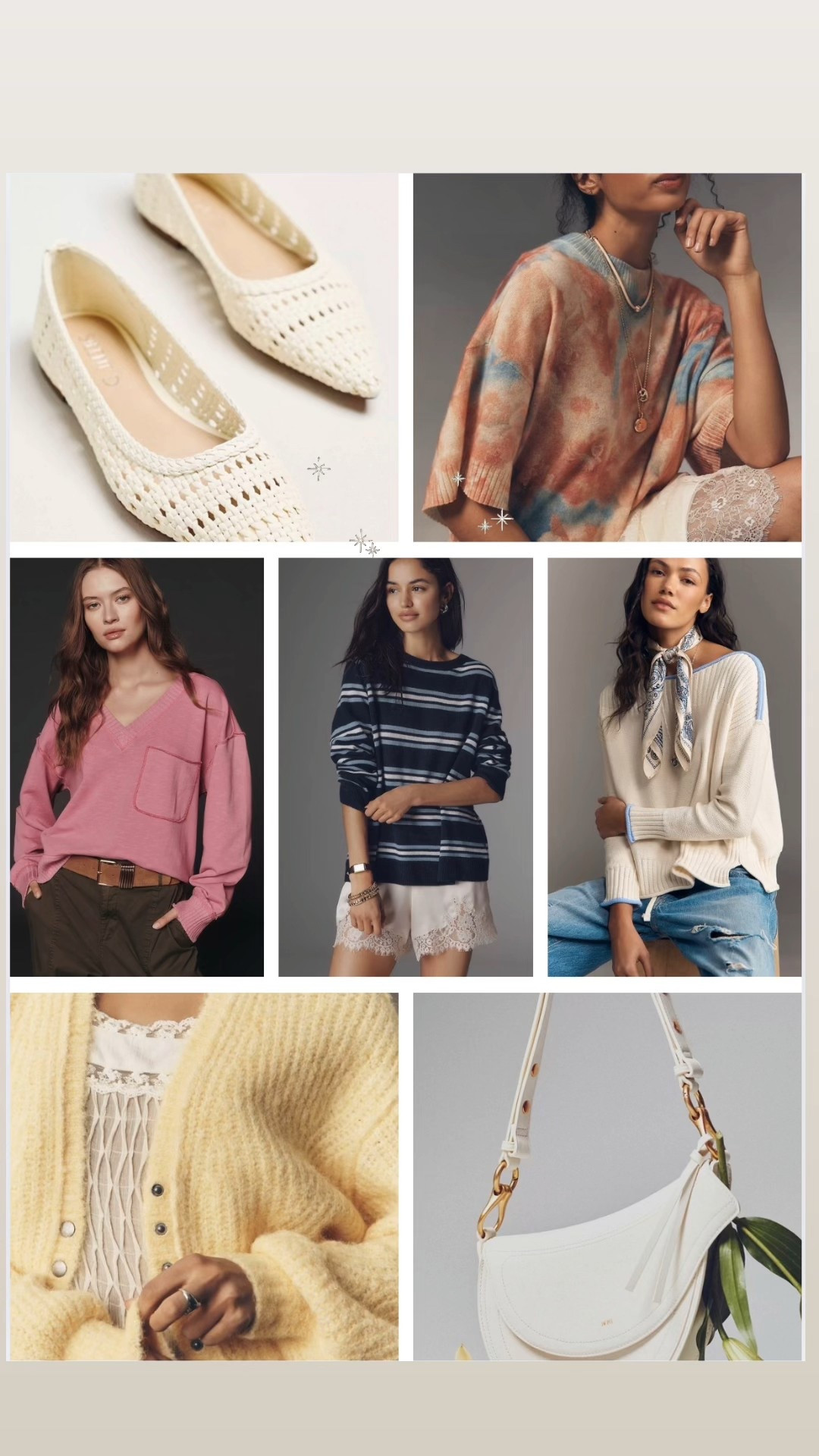 Most recent Anthropologie order. 
A fresh feeling but can still work into my Winter outfits  

#LTKSeasonal