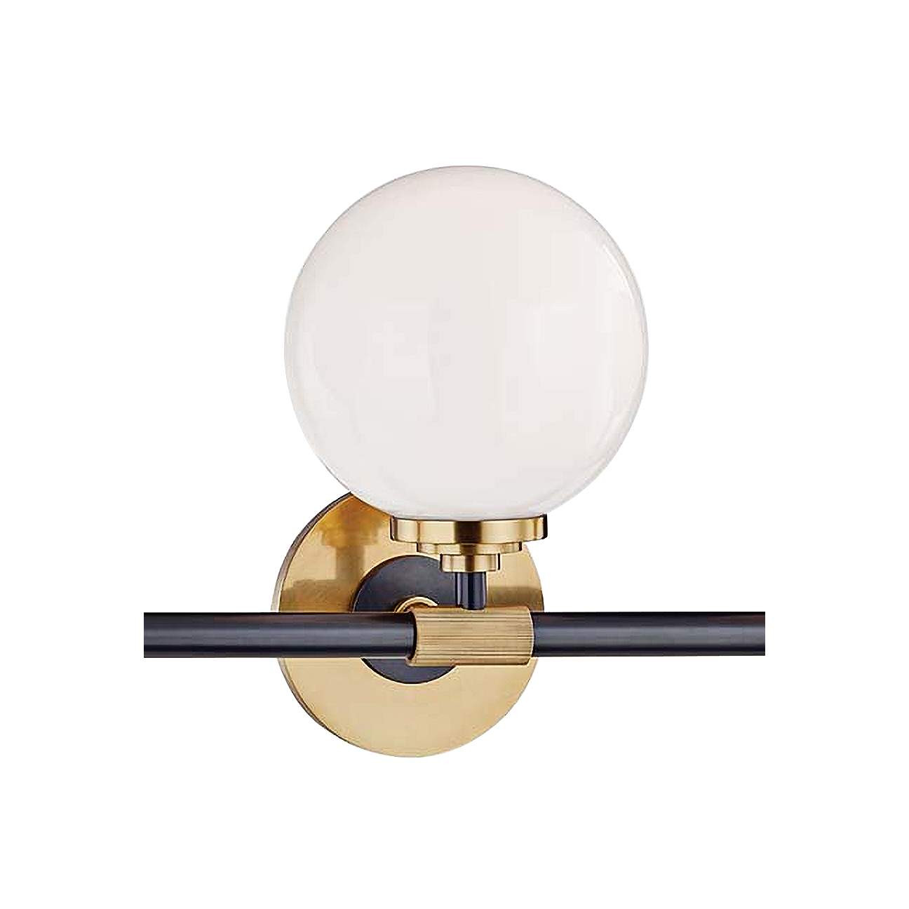 Bowery 23 3/4" Wide Aged Old Bronze 3-Light Bath Light - #73E75 | Lamps Plus | Lamps Plus