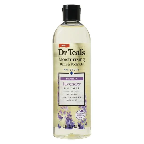 Dr Teal's Soothe & Sleep with Lavender Body and Bath Oil, 8.8 fl oz | Walmart (US)