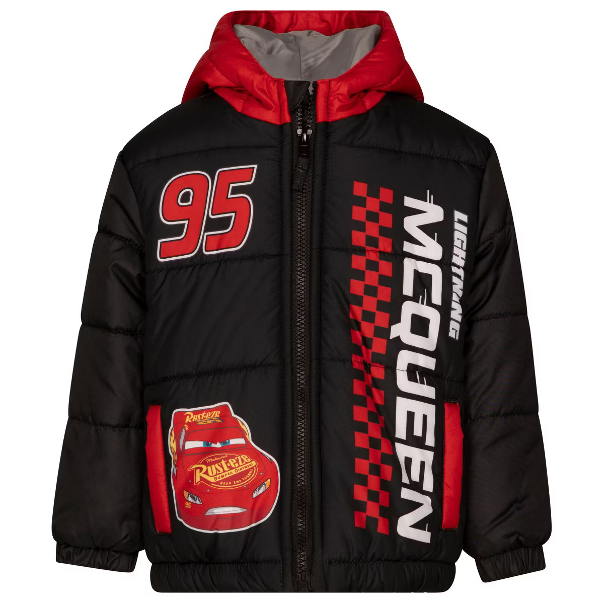 Disney Zip Up Winter Coat Puffer Jacket Toddler | Target