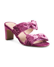 Vespa Bow Heeled Sandals | Women's Shoes | Marshalls | Marshalls