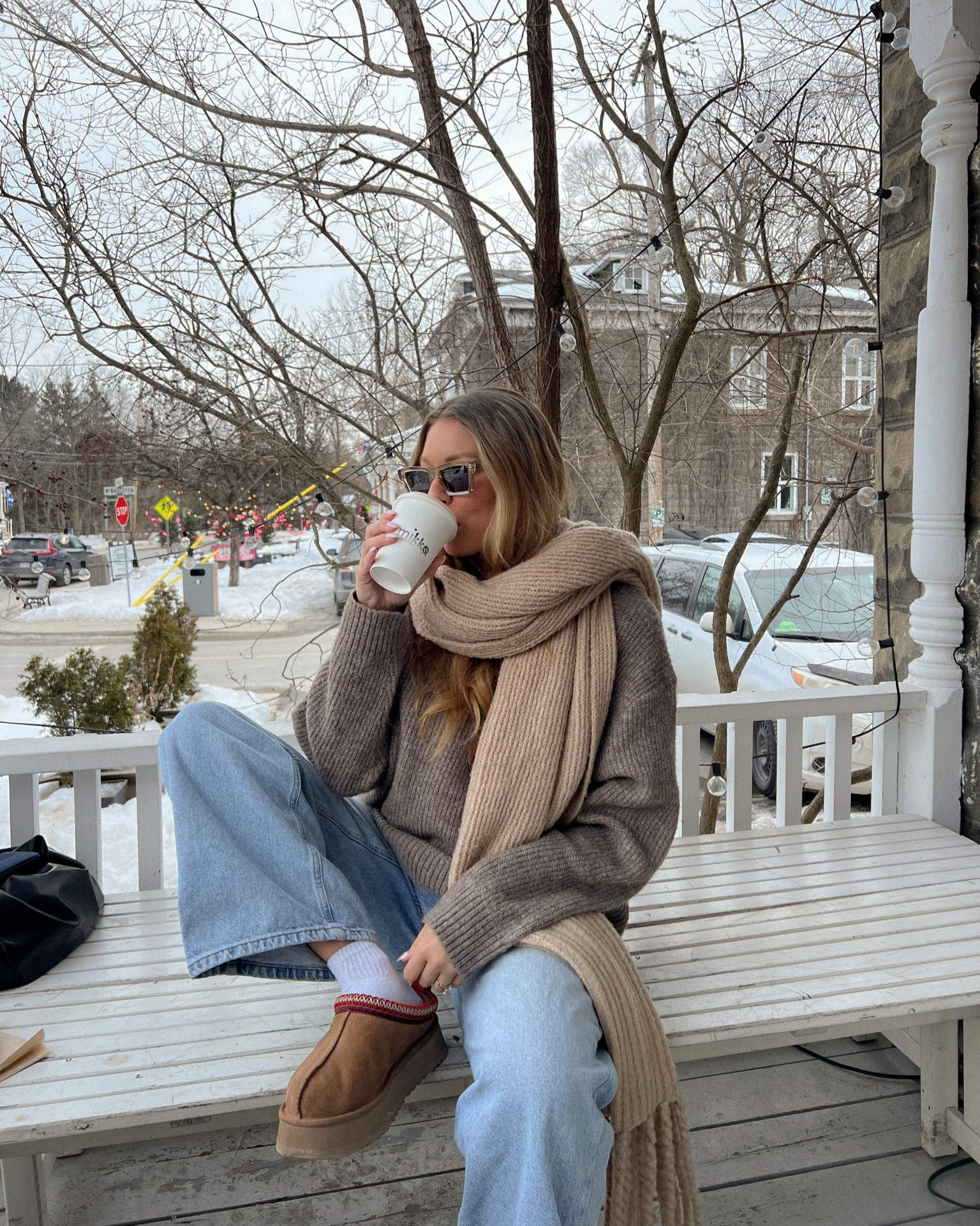 Winter to spring transition fit 

#LTKstyletip #LTKMostLoved #LTKSeasonal