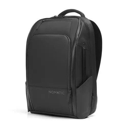 NOMATIC Water Resistant Minimalist Expandable Travel Backpack in Black - 20L at Nordstrom, Size Large | Nordstrom