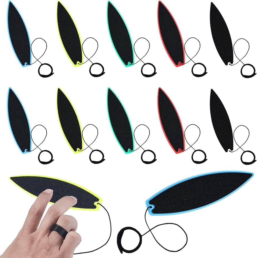 10Pcs Mini Finger Surfboard, Finger Boards, Finger Surf Board Wind Surfing for Car Riding Teens A... | Amazon (US)