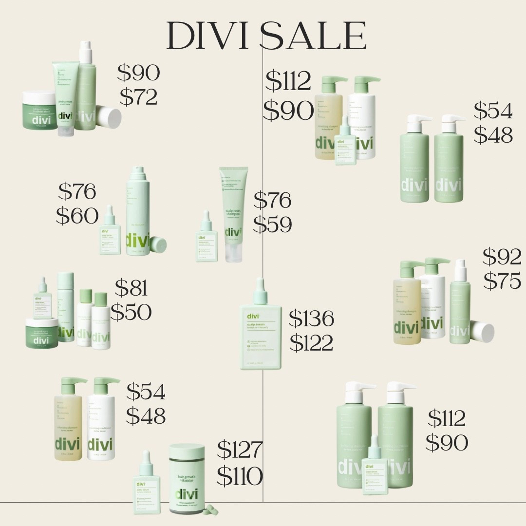DIVI SALE!! 

#LTKBeauty #LTKSaleAlert #LTKselfcare