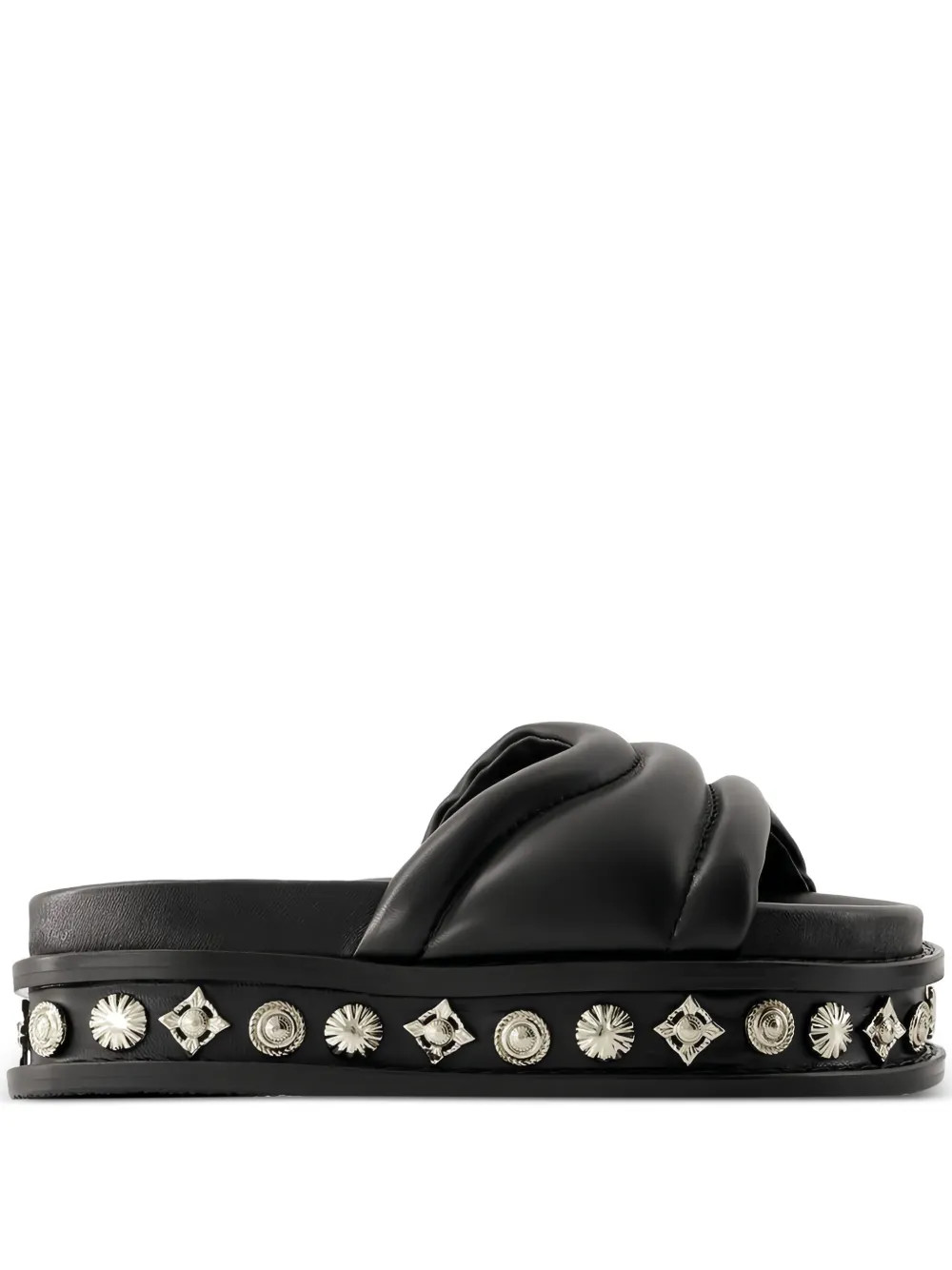 Toga Pullastudded slides | Farfetch (BR)