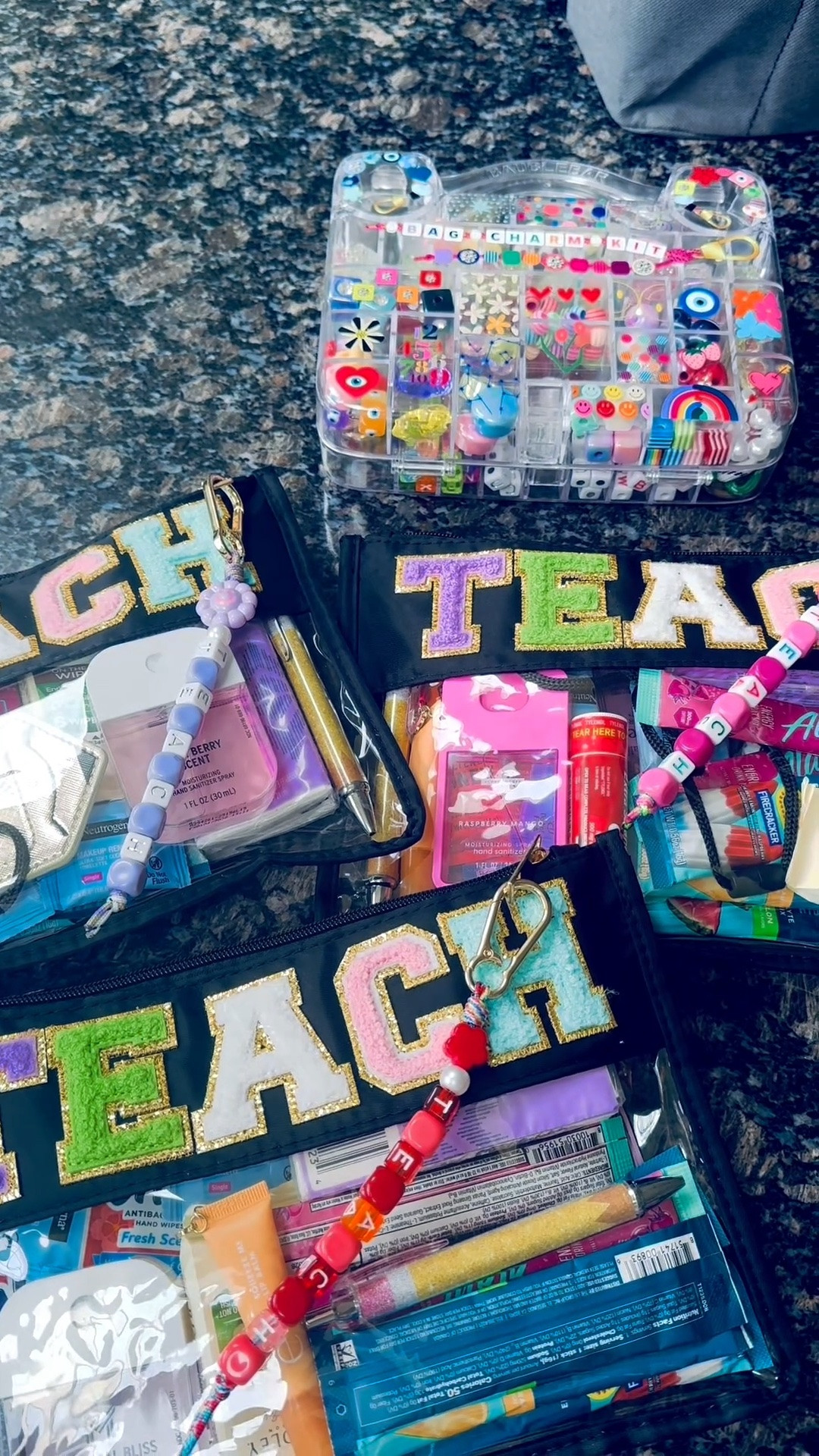 POV: you find the CUTEST charm kit and immediately know what you’re making for back to school. 🥹✏️🍎

I used this BaubleBar charm kit to make our teachers these little TEACH keychains and I am OBSESSED with how they turned out! 😍

My kids go back to school in just TWO short weeks and we’re getting so excited to find out who their teachers will be! 🥹 There’s just something about a brand new school year — and we can’t wait to start it off by showing their teachers a little extra love + appreciation. 🫶🏼

Such a simple little DIY, but SO darn cute! 🎒✨

#TeacherTok #BackToSchool #TeacherGifts #DIYTeacherGift #TeacherAppreciation

#LTKmomlife #LTKKids #LTKdayinmylife