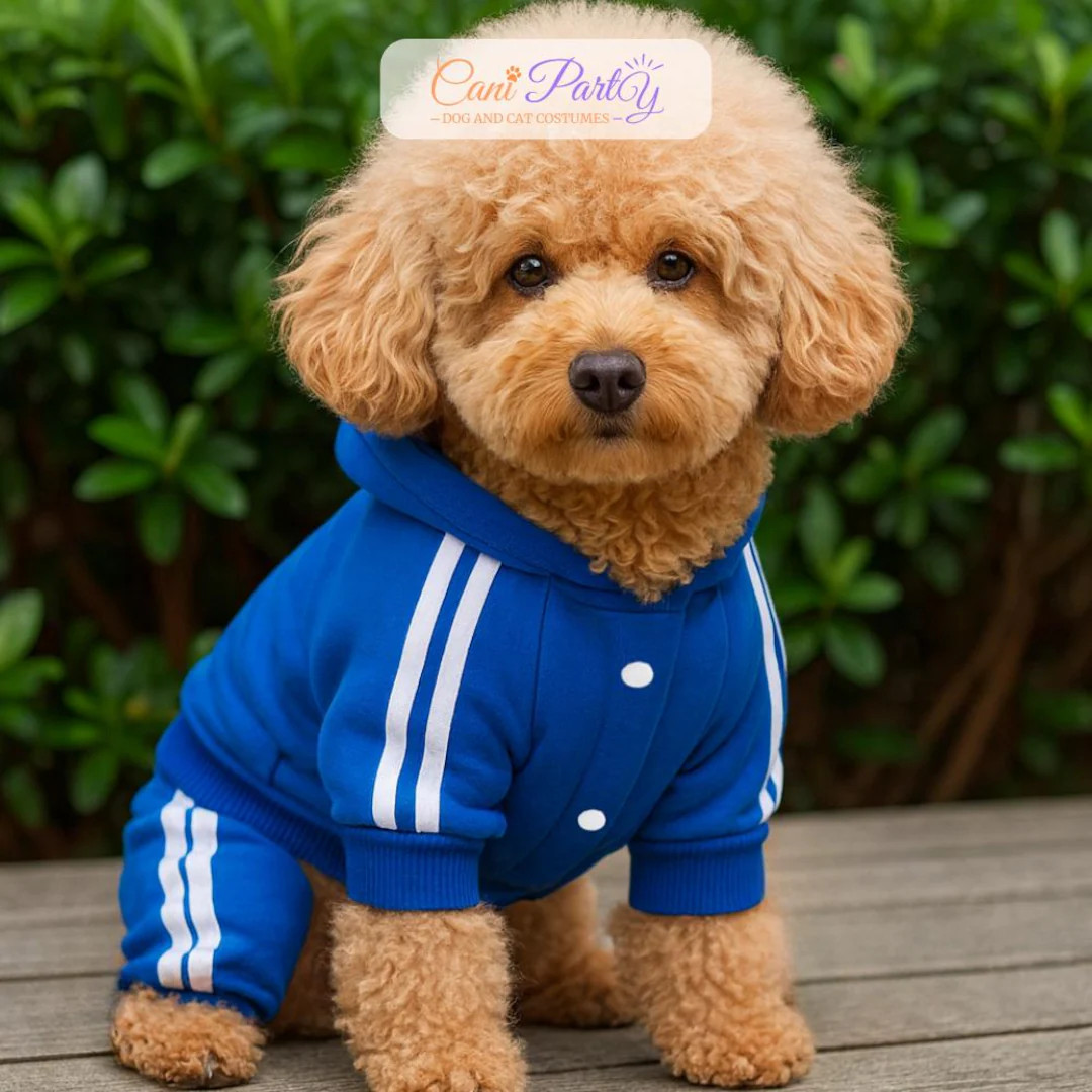 Colourful "adidog" Dog Tracksuit Set : Sweatshirt and Jogging Pants for Pets - Etsy | Etsy (US)