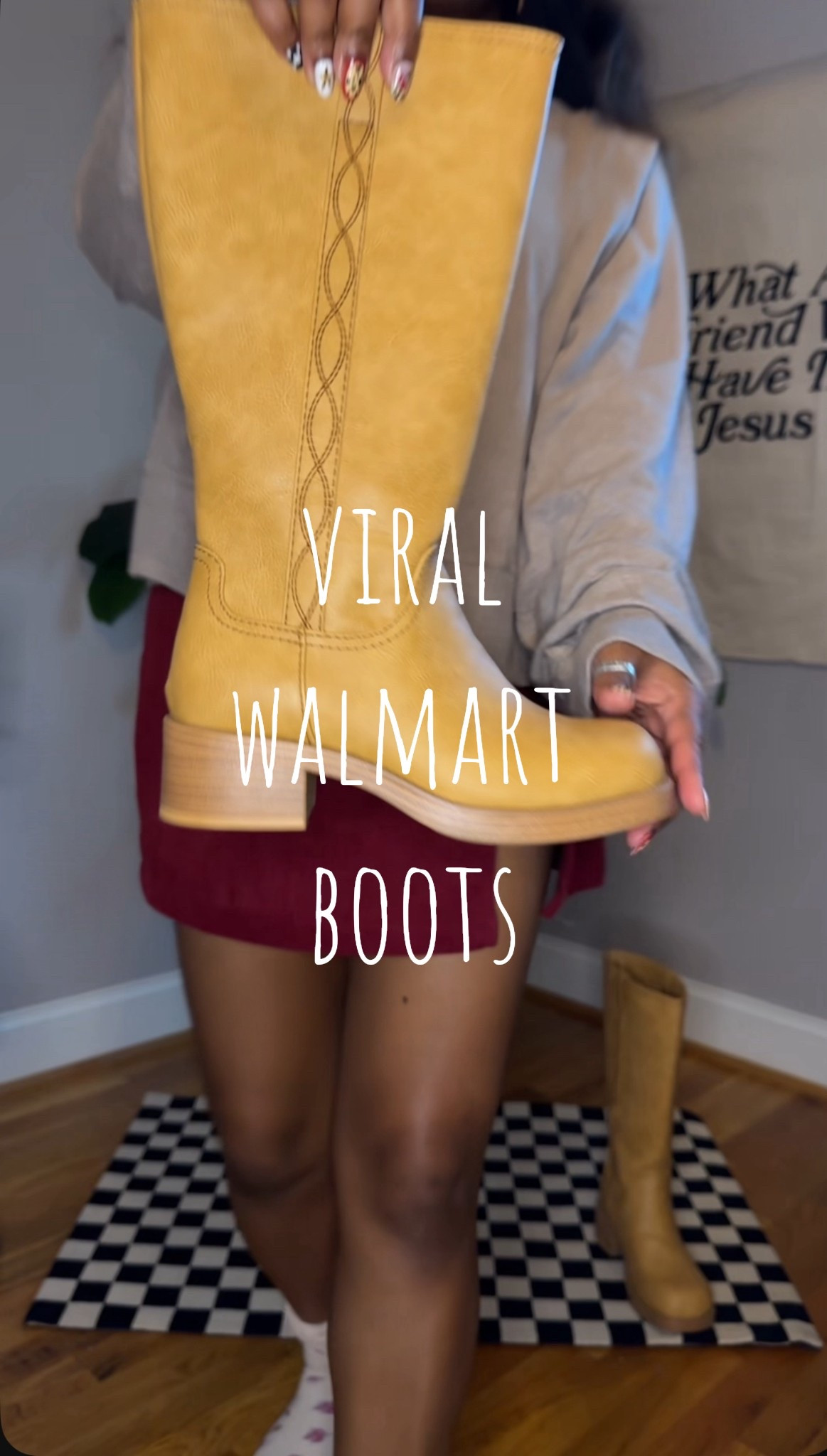 caved and got the viral Walmart boots and I am NOT disappointed. So cute, easy to style and comfy - and I’ve been told they’re wide calf friendly!! 

#fallfinds #fallstyle #winterstyle #walmartstyle #walmartboots 


#LTKPetite #LTKStyleTip #LTKFindsUnder50