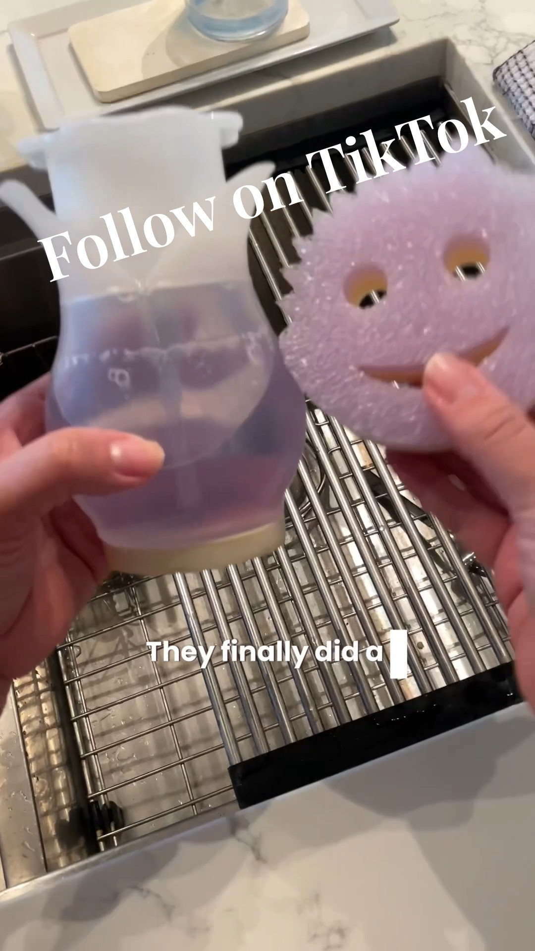 All time favorite kitchen find! Follow me on Tik Tok for this gift set. Scrub Daddy and Soap Daddy Soap dispenser. 

#LTKGiftGuide #LTKHome #LTKSaleAlert