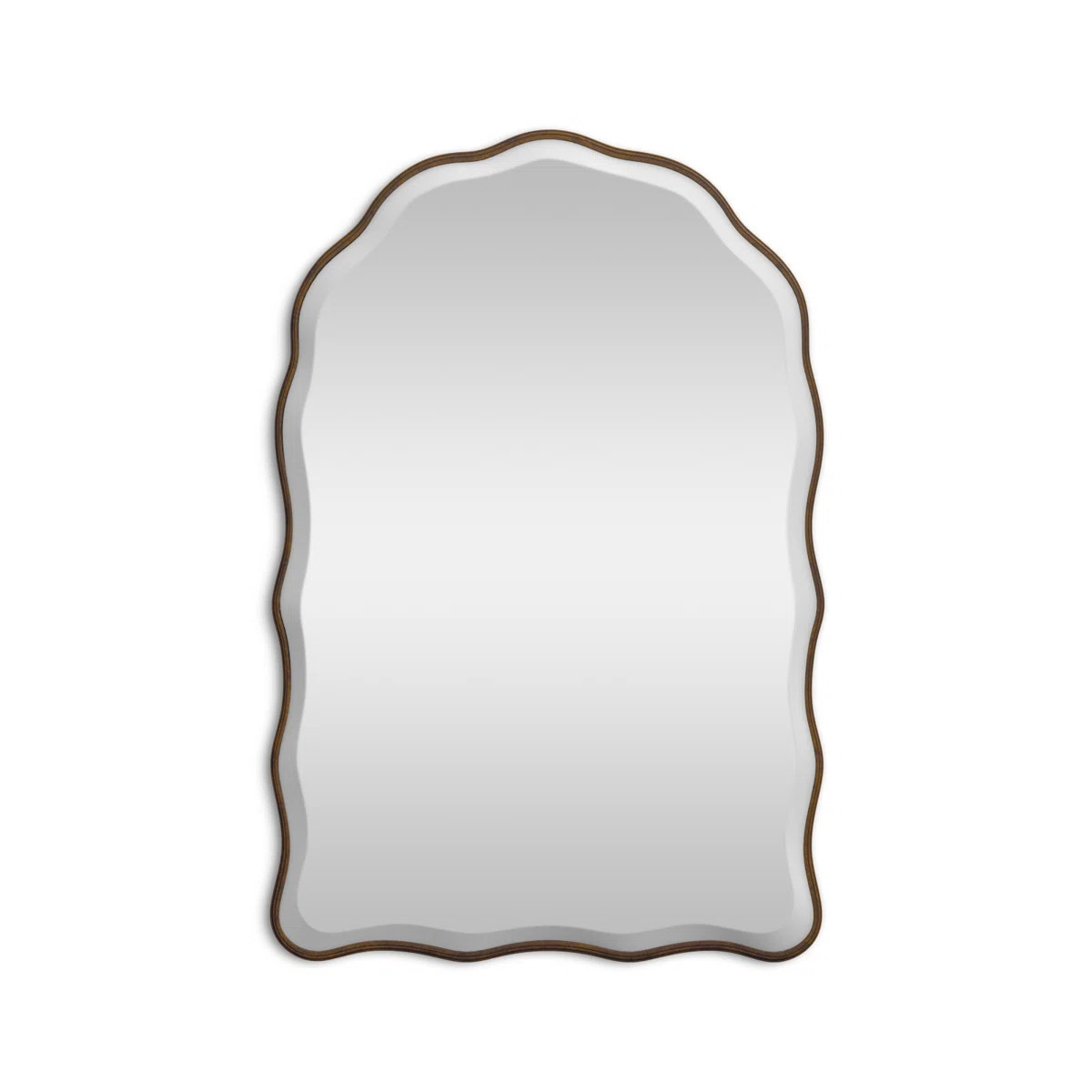 Katerina Wood Arch Wall Mirror | Wayfair North America