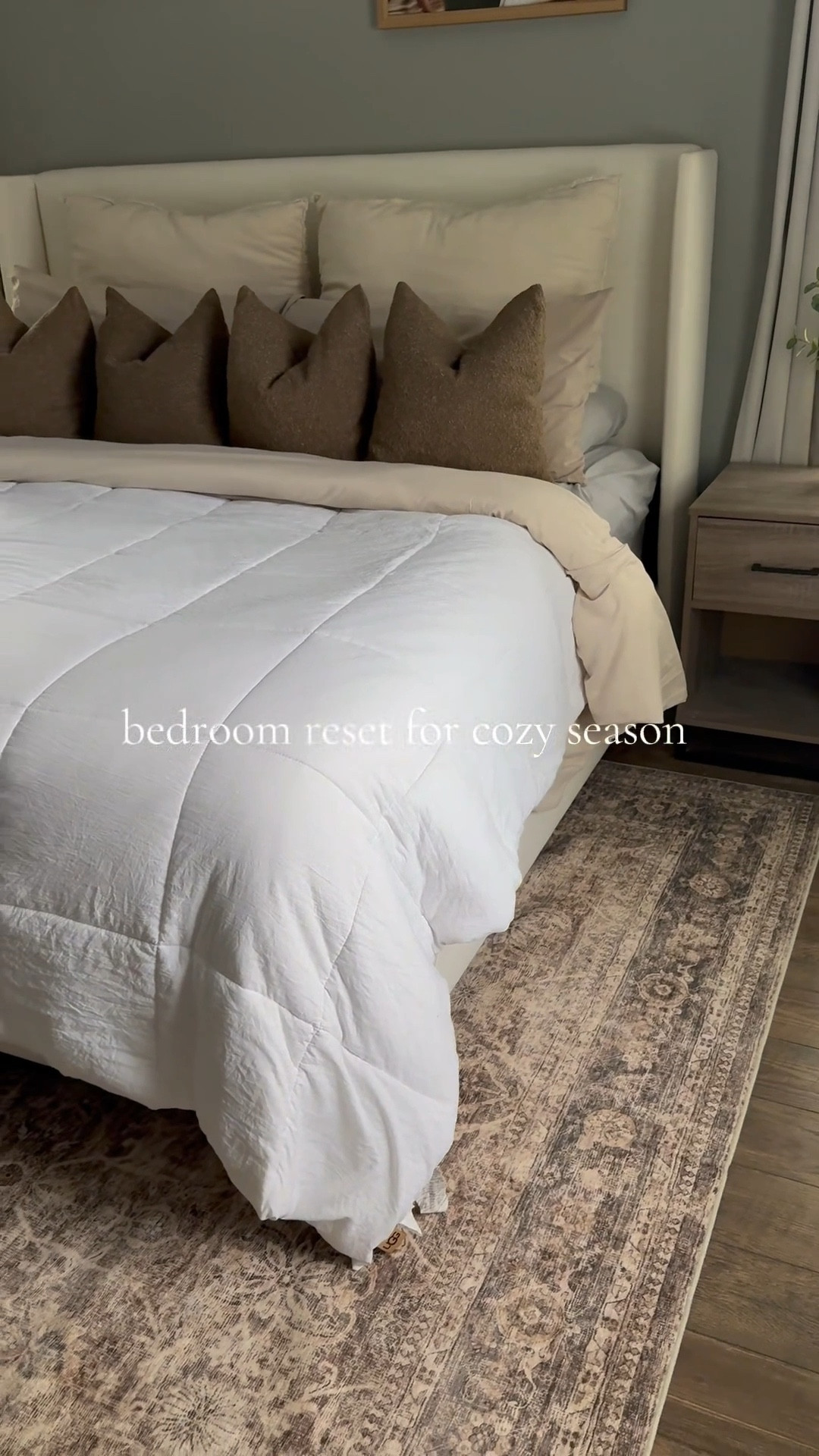 bedroom rest for cozy season 💫🧺🤍

Bedroom rug, bedroom inspo, master bedroom, king bed bedding, king bed, bedroom rug, new rug, affordable rug, design inspo, boucle pillows, throw pillows bedroom, cozy bedroom, affordable bedroom

#LTKHome #LTKStyleTip #LTKHoliday