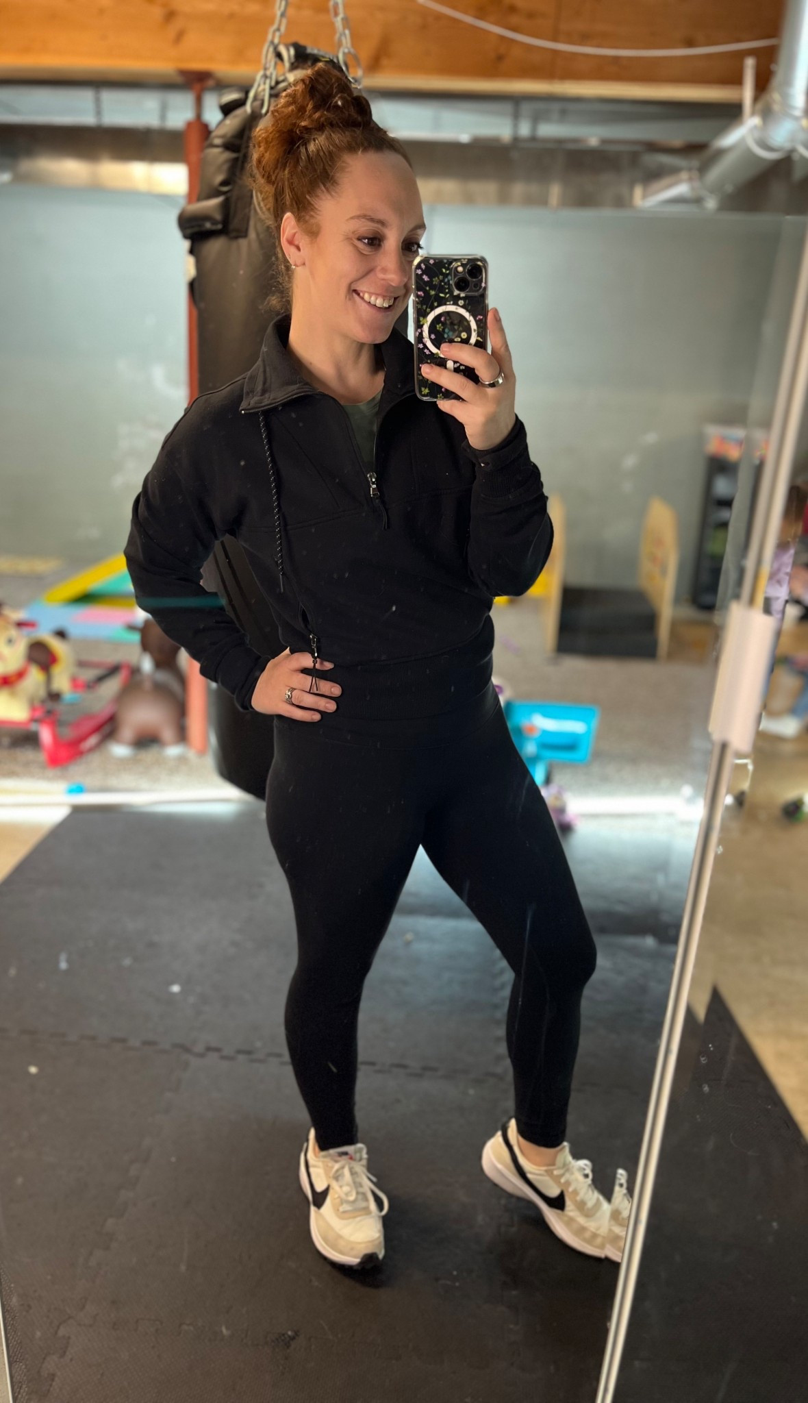 Workout fit.
I've had this cropped sweatshirt for a few years and it's still one of my very favorites. 🤩

#LTKActive #LTKFindsUnder100 #LTKSaleAlert