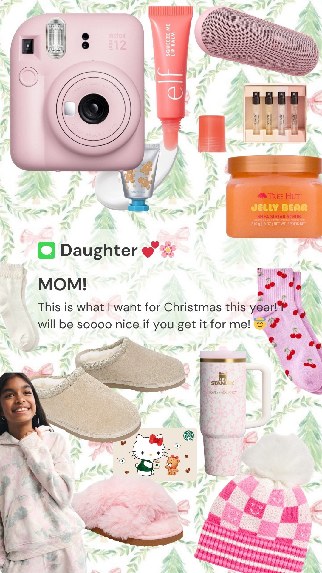 Tween Girl Gift Guide 🤍💕

This was pre-approved by my daughter. 😉 The little girlies are still obsessed with Stanley’s, Uggs, sweat outfits and skin care! ✨

Stanley’s website has some of their cups on sale for less than $25 right now!



#LTKCyberWeek #LTKGiftGuide #LTKHoliday