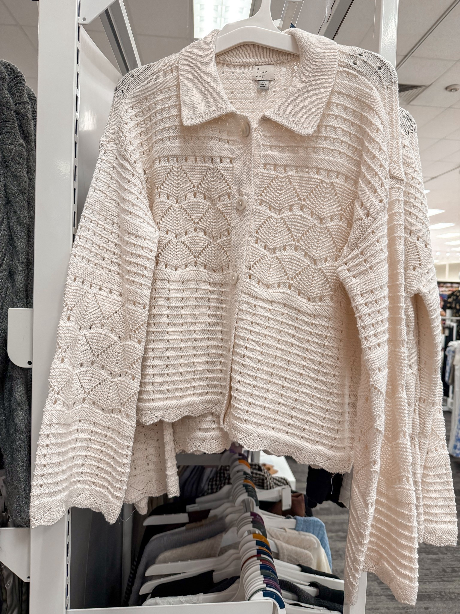 New crochet cardigan 

#LTKootd