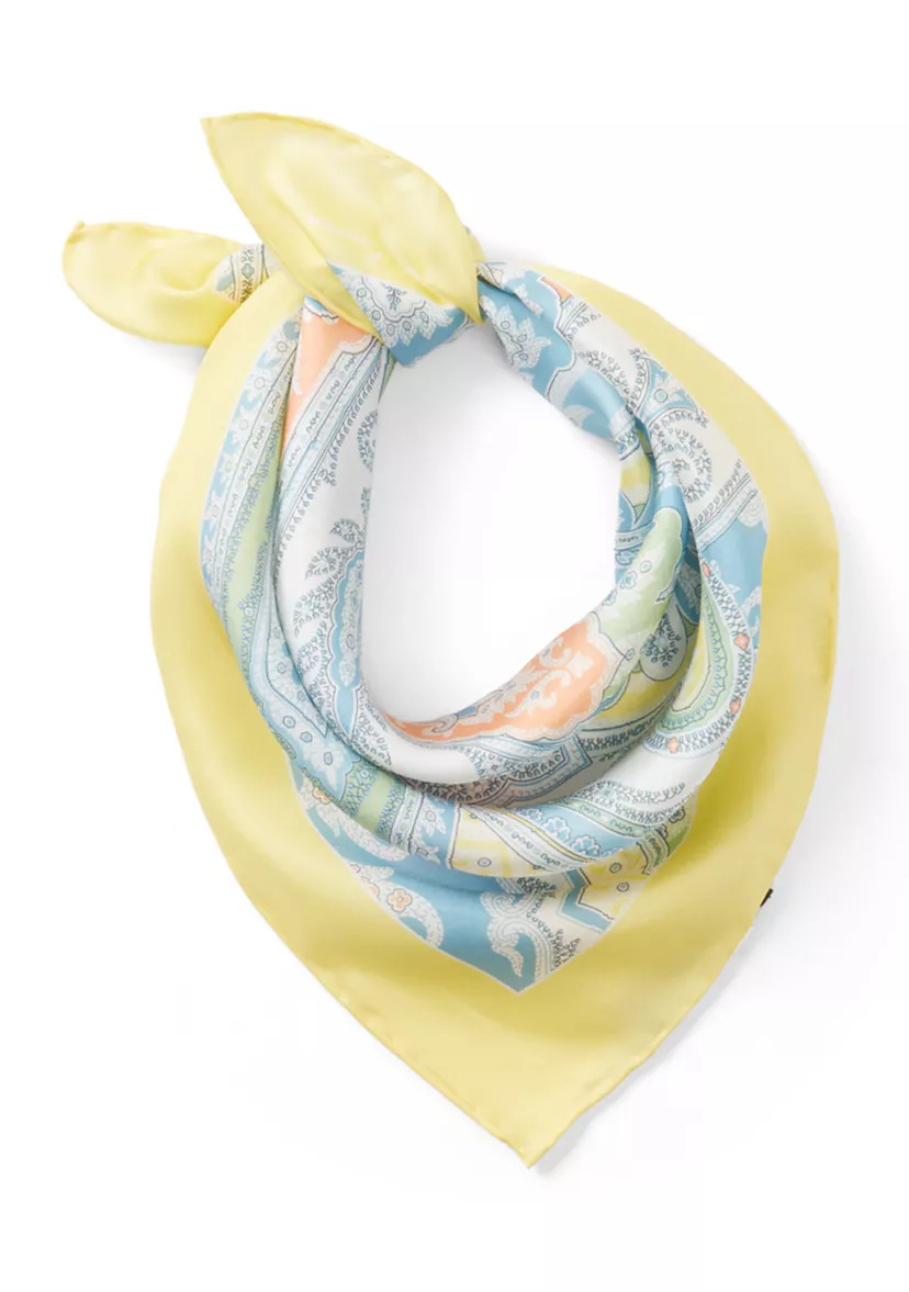 Paisley Print Small Scarf | Belk