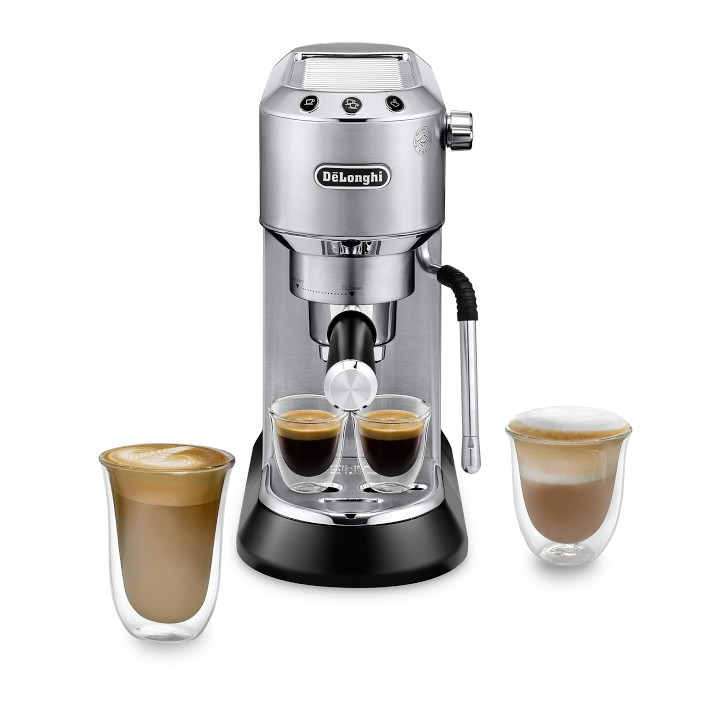 De'Longhi Dedica Arte Manual Espresso Machine, Stainless-Steel | Williams-Sonoma