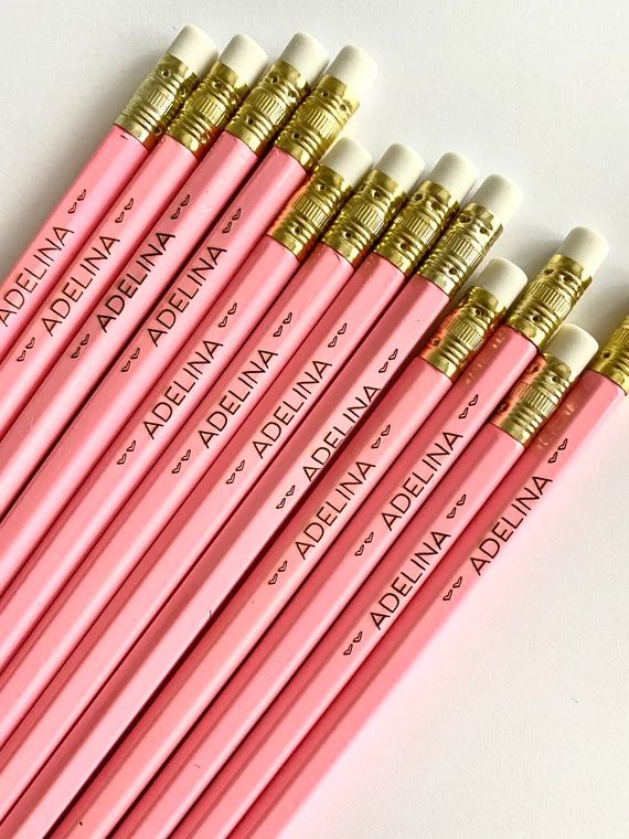 Pencils Kids Personalized Pencils Name Pencils Pencils for - Etsy | Etsy (US)