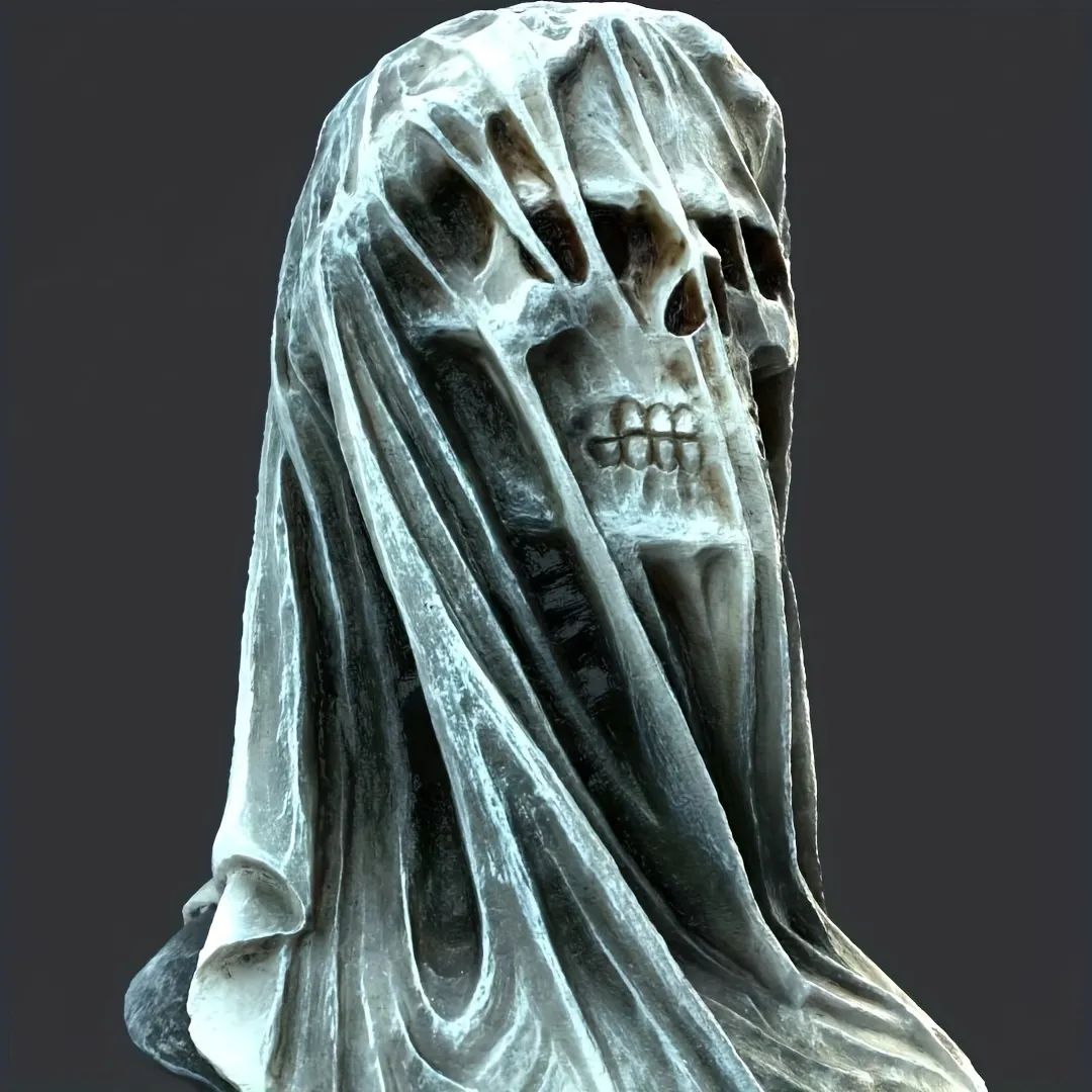 Horror Skull Sculpture For Home Garden Desktop Room Decor, Halloween Resin Crafts Decorations, Ha... | Temu Affiliate Program