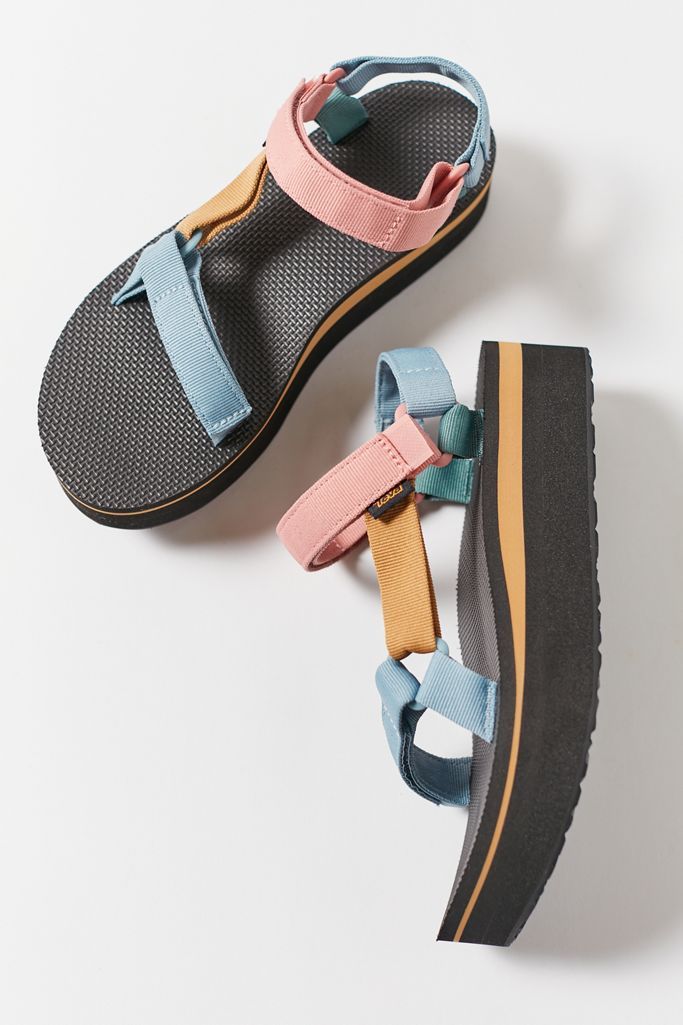 Teva Universal Flatform Colorblock Sandal | Urban Outfitters (US and RoW)