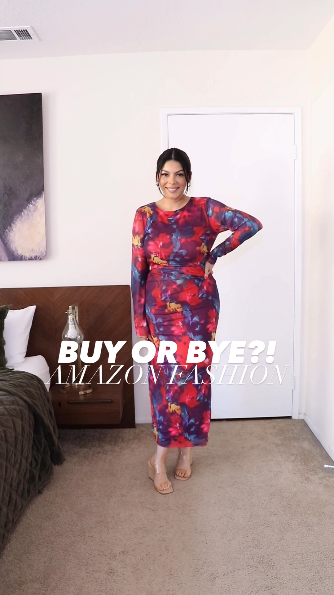 Amazon Fashion - BUY OR BYE?! 
Dress: Large


#LTKMidsize #LTKStyleTip #LTKVideo