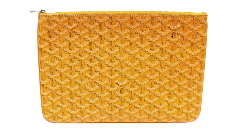 Women's Goyard Senat Pouch MM in Yellow | StockX