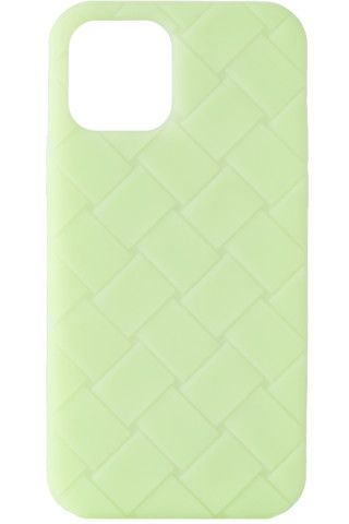 Bottega Veneta - Green Glow-In-The-Dark iPhone 12/12 Pro Case | SSENSE