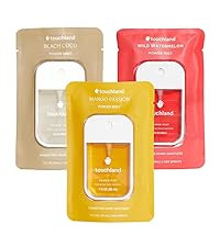 Touchland Power Mist Hydrating Hand Sanitizer Spray, DYE FREE 3-PACK (Rainwater, Unscented, Beach... | Amazon (US)