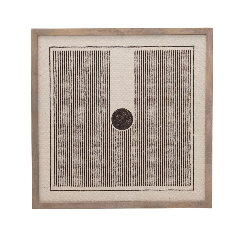 Framed Textile Wall Art | Wayfair North America