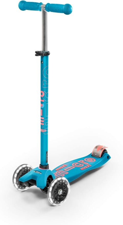 Micro Kickboard - Maxi Deluxe LED - Three Wheeled, Lean-to-Steer Swiss-Designed Micro Scooter for... | Amazon (US)