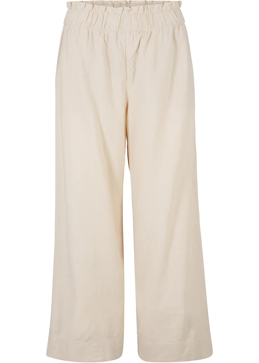 Leinen-Culotte, wadenlang | Bonprix DE