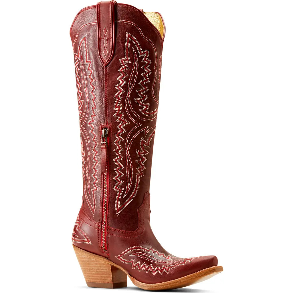 Ariat Casanova Western Boot in Red Alert at Nordstrom, Size 9.5 | Nordstrom