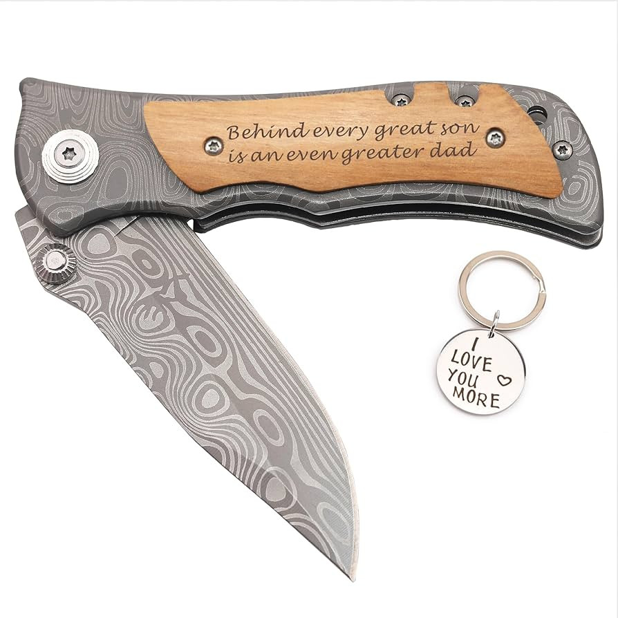 Father of the Groom Wedding: Behind Every Great Son Is an Even Greater Dad Pocket Knife, Thank Yo... | Amazon (US)