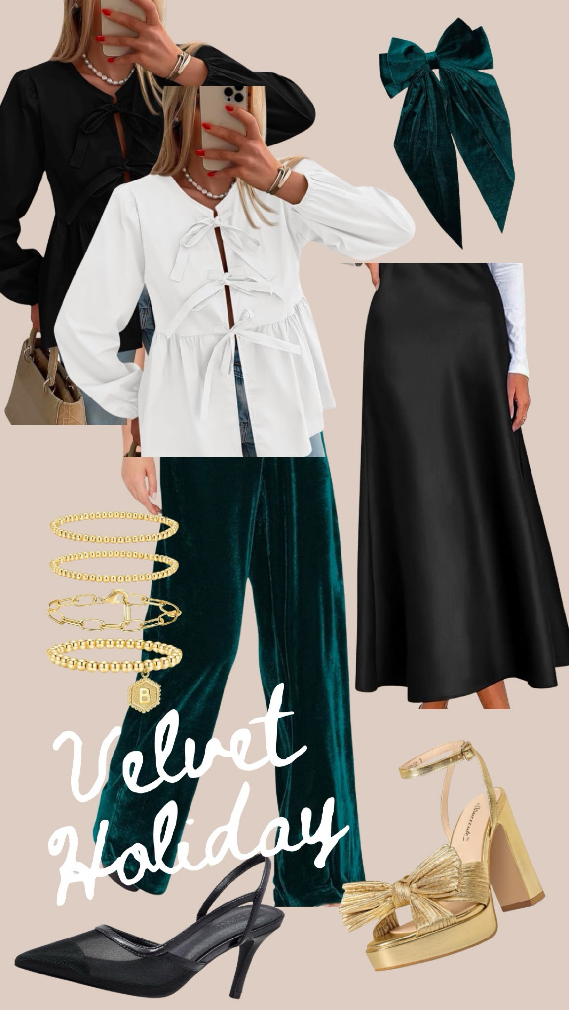 Green and gold for holiday is such a classic. All Amazon finds and on sale for Black Friday 🤍

#LTKFindsUnder100 #LTKWorkwear #LTKCyberWeek