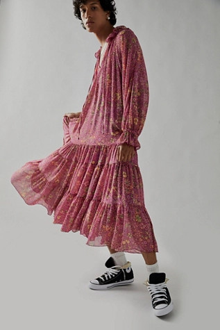 Feeling Groovy Maxi Dress | Free People (Global - UK&FR Excluded)