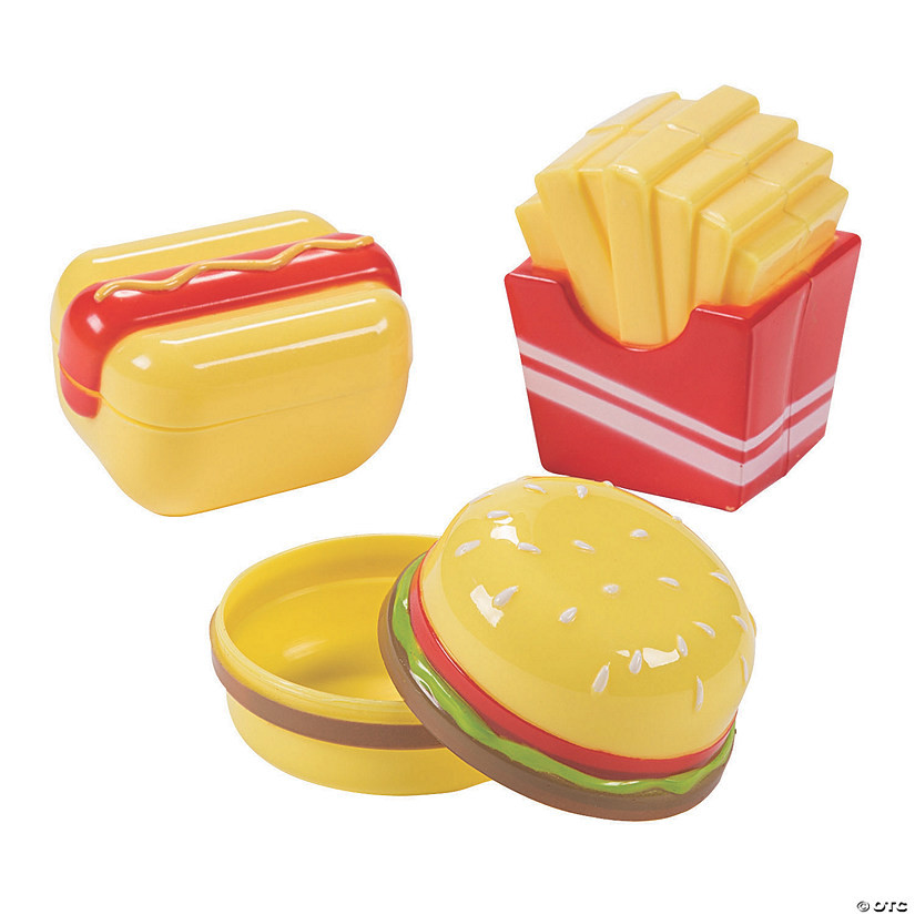 2 1/2" Fast Food Plastic Easter Eggs - 12 Pc. | Oriental Trading Company