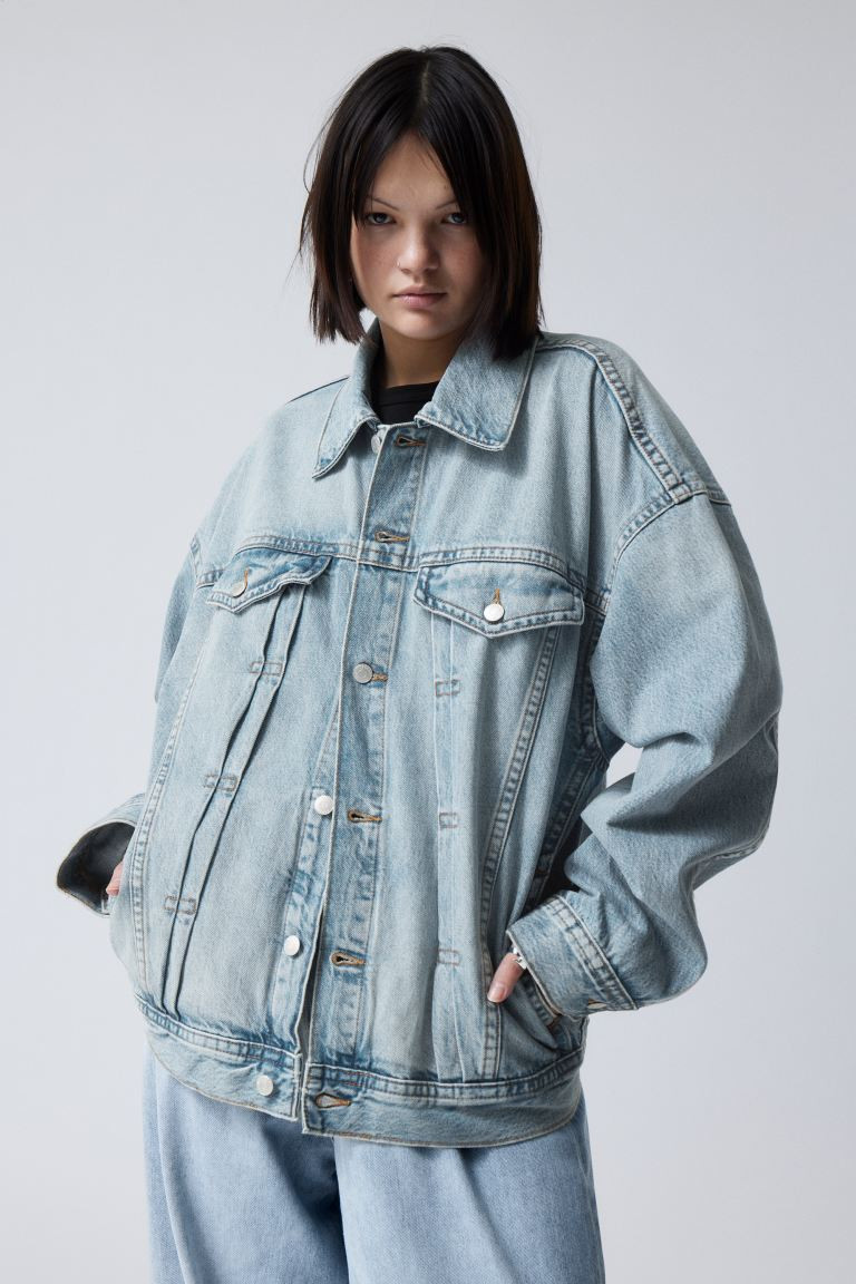 Lincoln Oversized  Denim Jacket | H&M (UK, MY, IN, SG, PH, TW, HK)